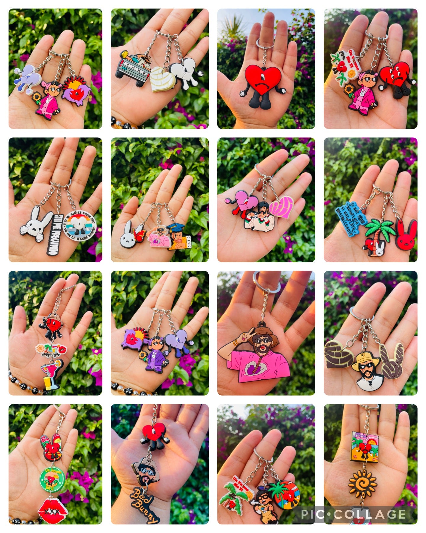 Bad bunny Keychains