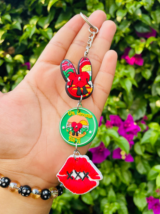 Green un verano sin ti Keychain