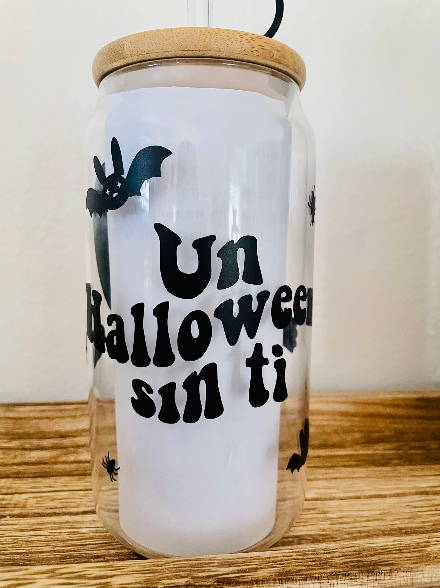 Un Halloween Sin Ti pumpkin cup