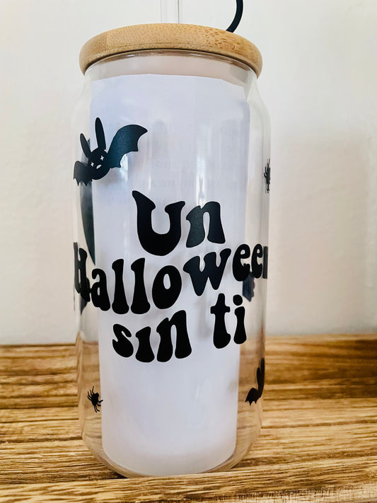 Un Halloween Sin Ti pumpkin cup