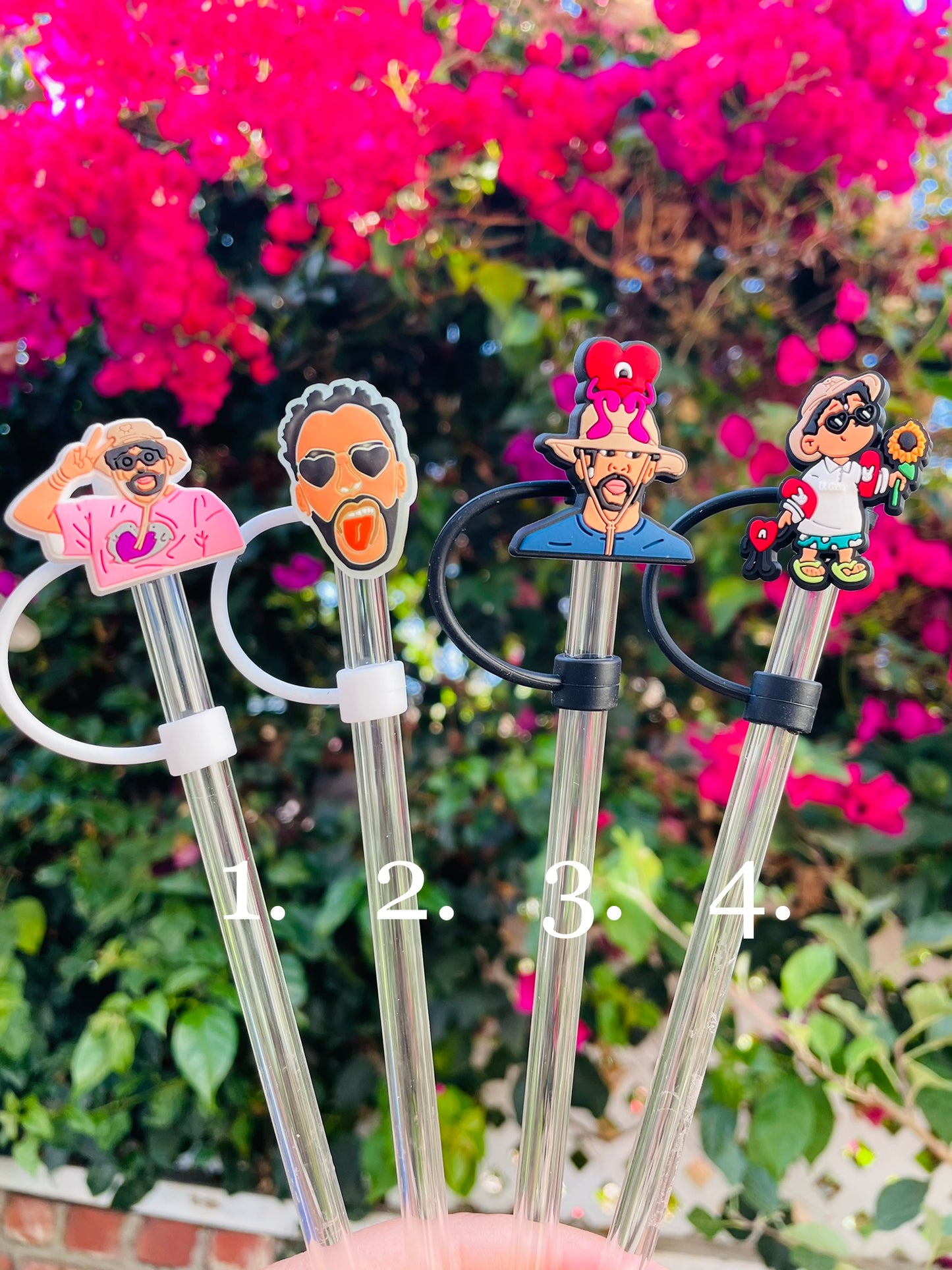 Bad bunny straw toppers
