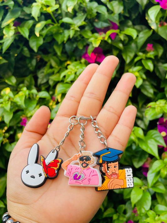 2022 bad bunny keychain